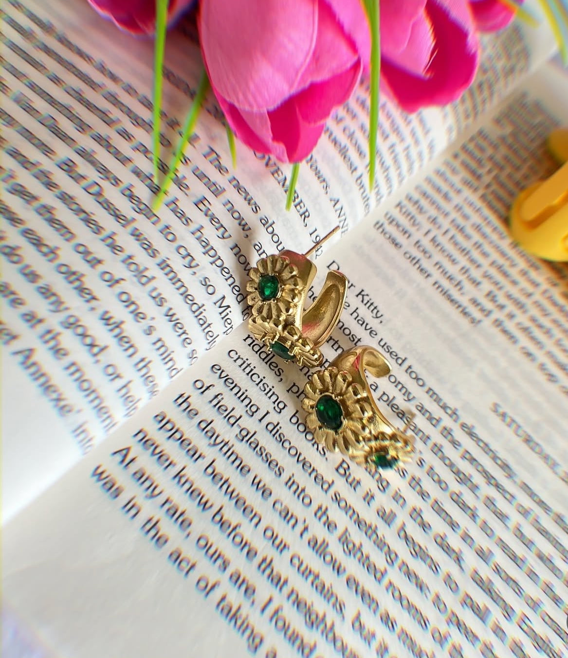 Emerald Heritage Earrings