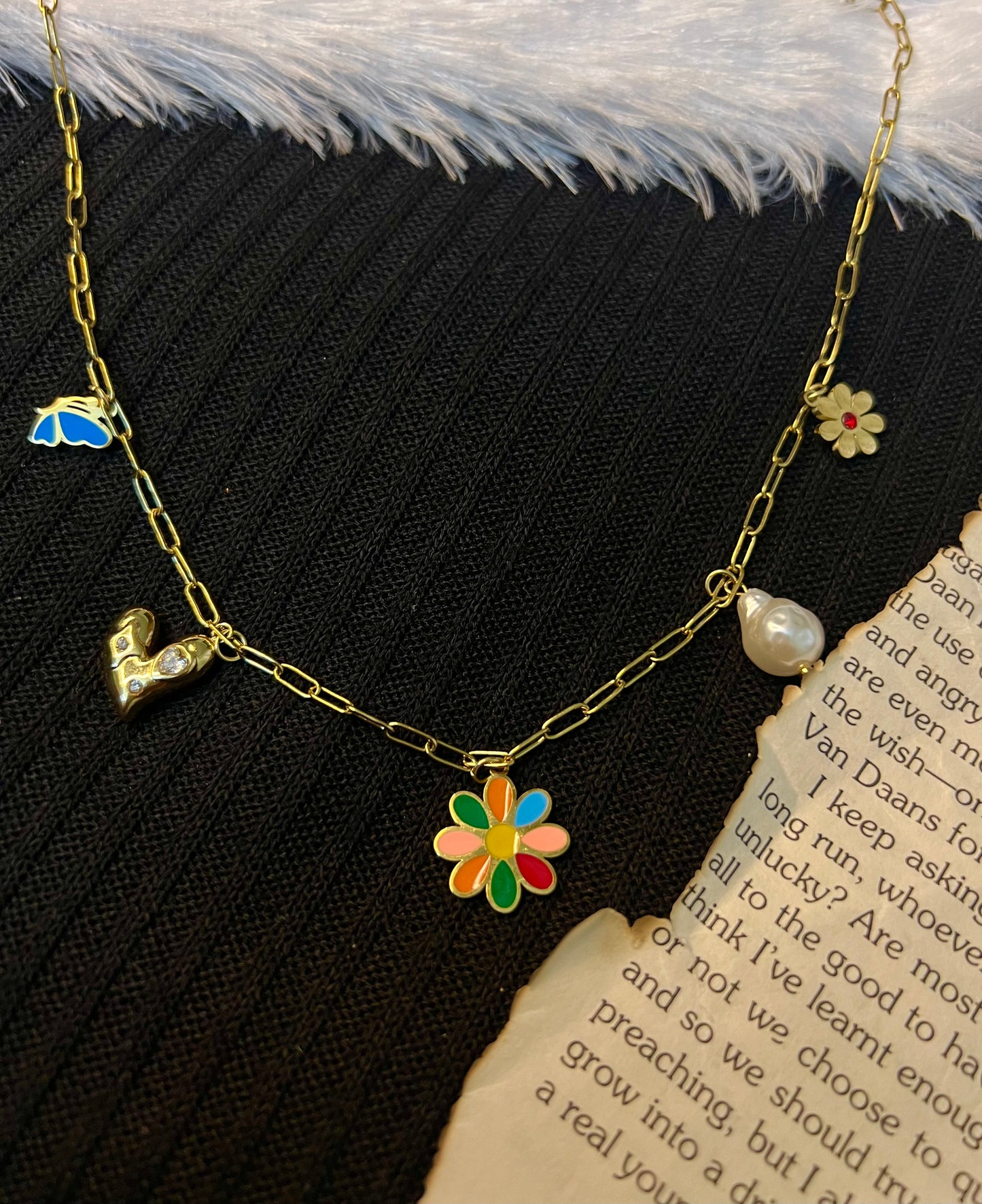 Happy Charm Chain