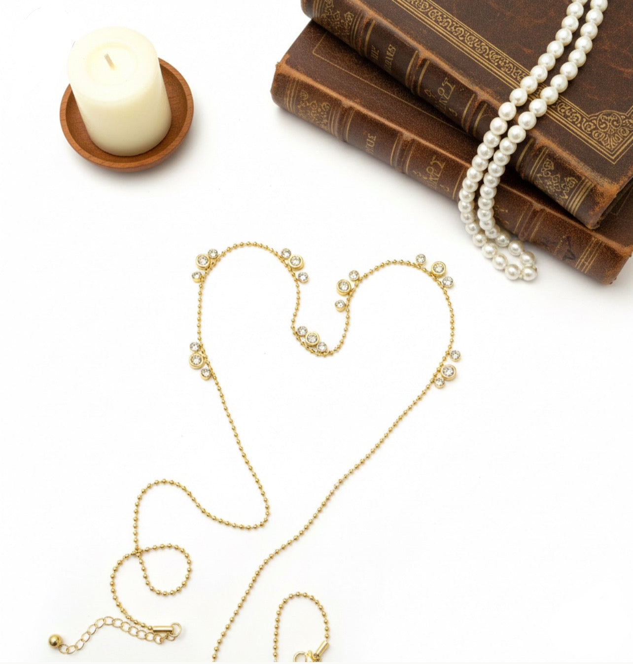 Crystal Charms Hip Chain