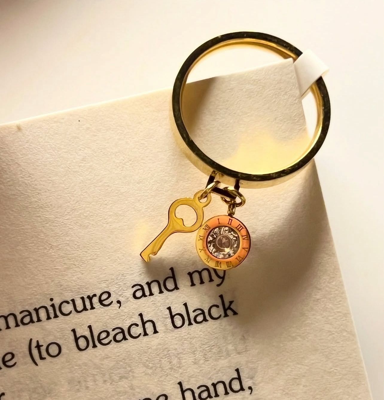 Secret Hours Charm Ring