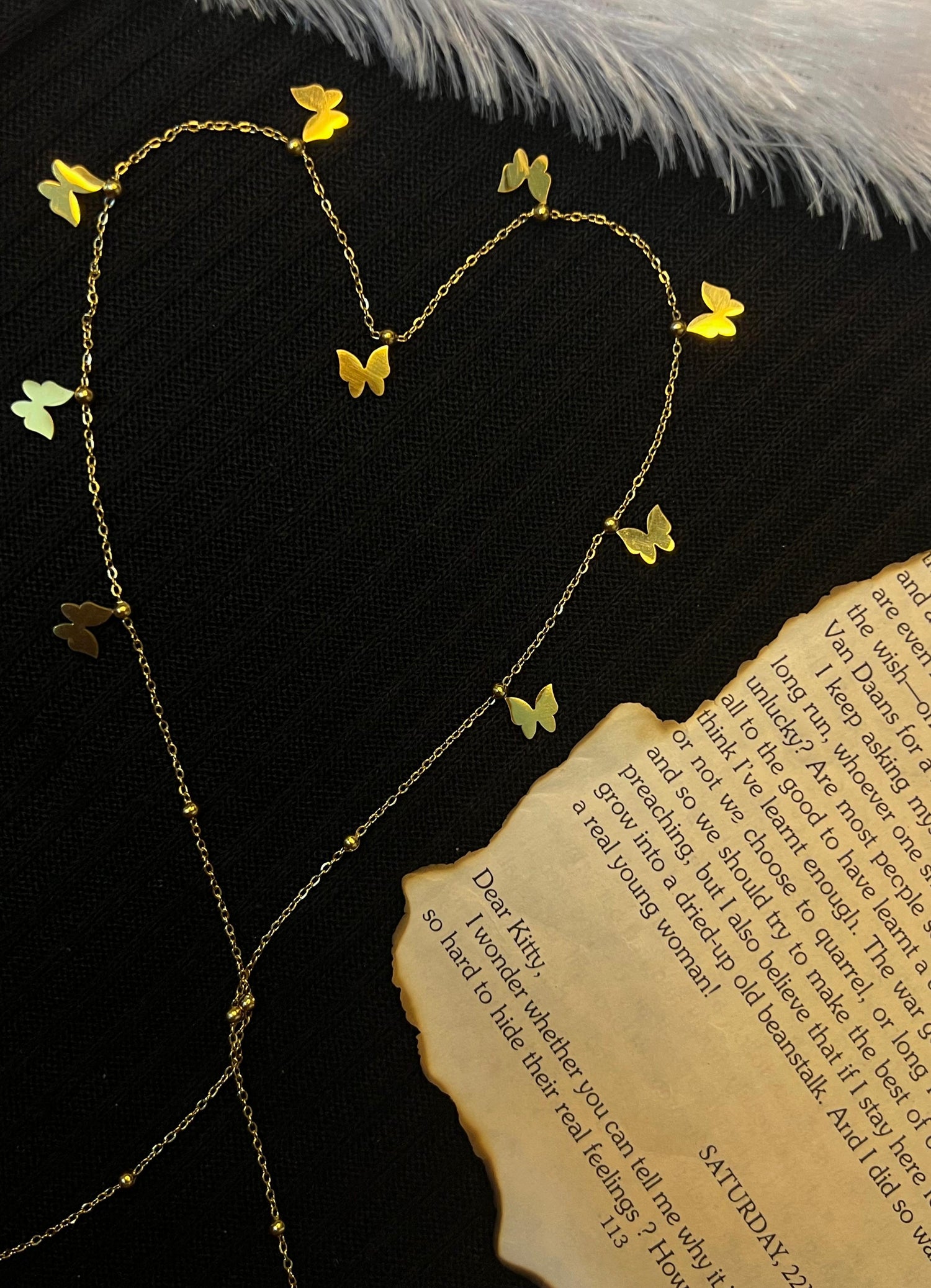 Butterfly Charm Hip Chain