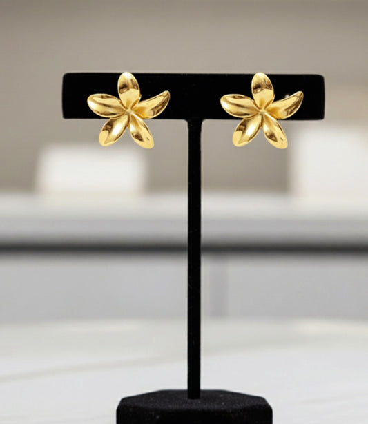 Gold Bloom Earrings
