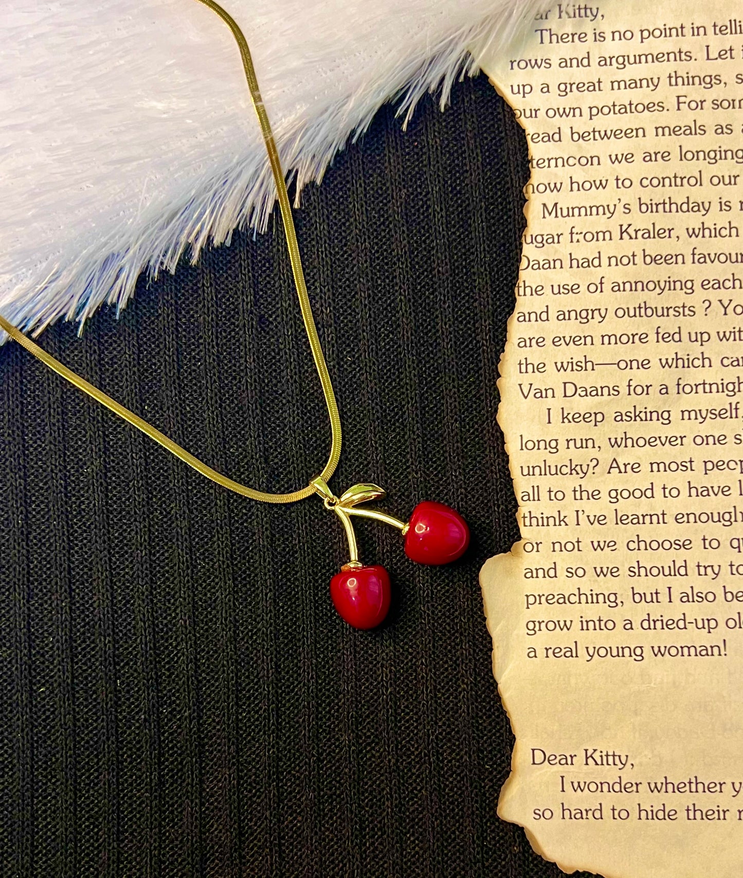 Twin Cherry Chain