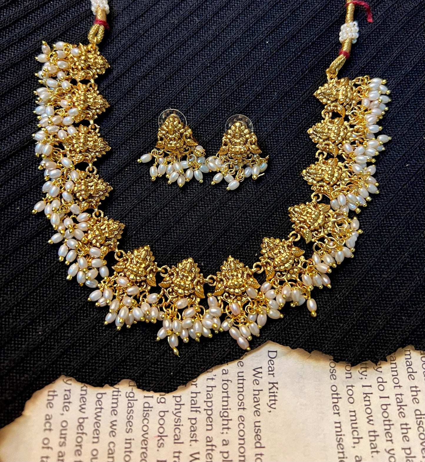 Saraswathi Guttapusalu Necklace