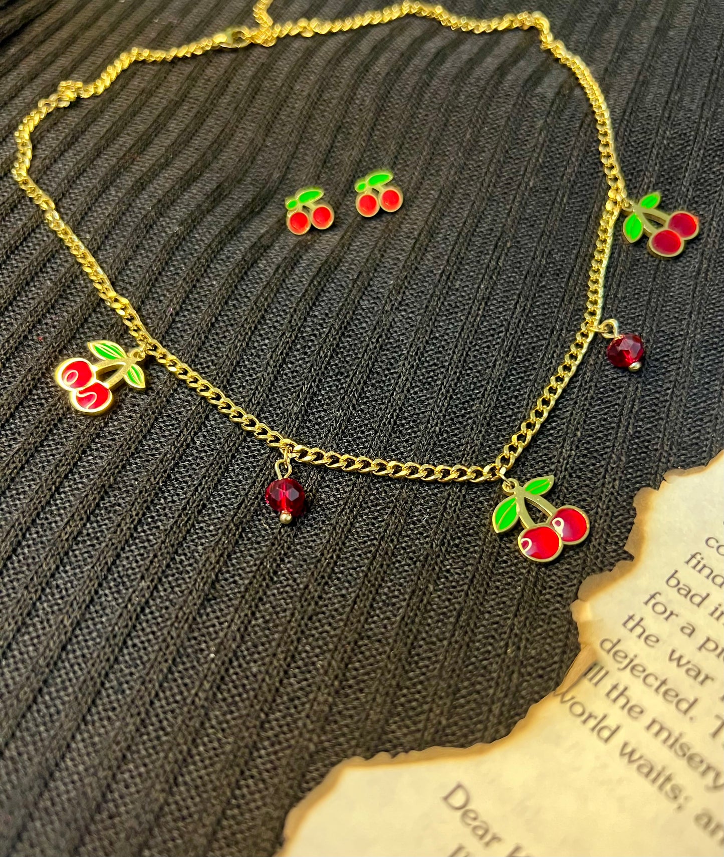 Cherry Charm Set