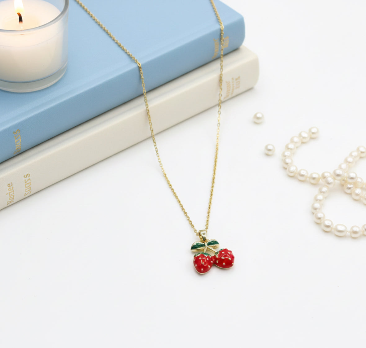 Mini Strawberry Pendant