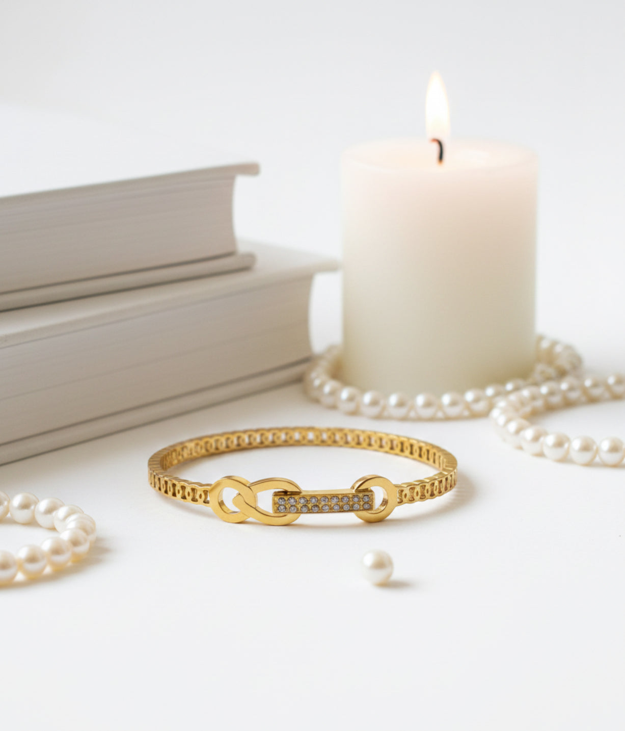 Infinity Link Bangle