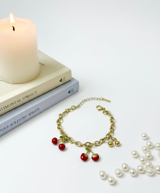 Sweet Cherry Bracelet